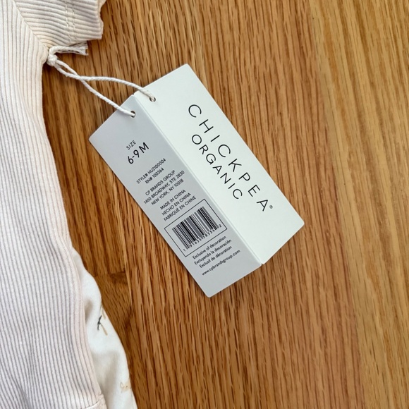 Chickpea Organic Baby Boy 3 Piece Outfit Set - Picture 7 of 12